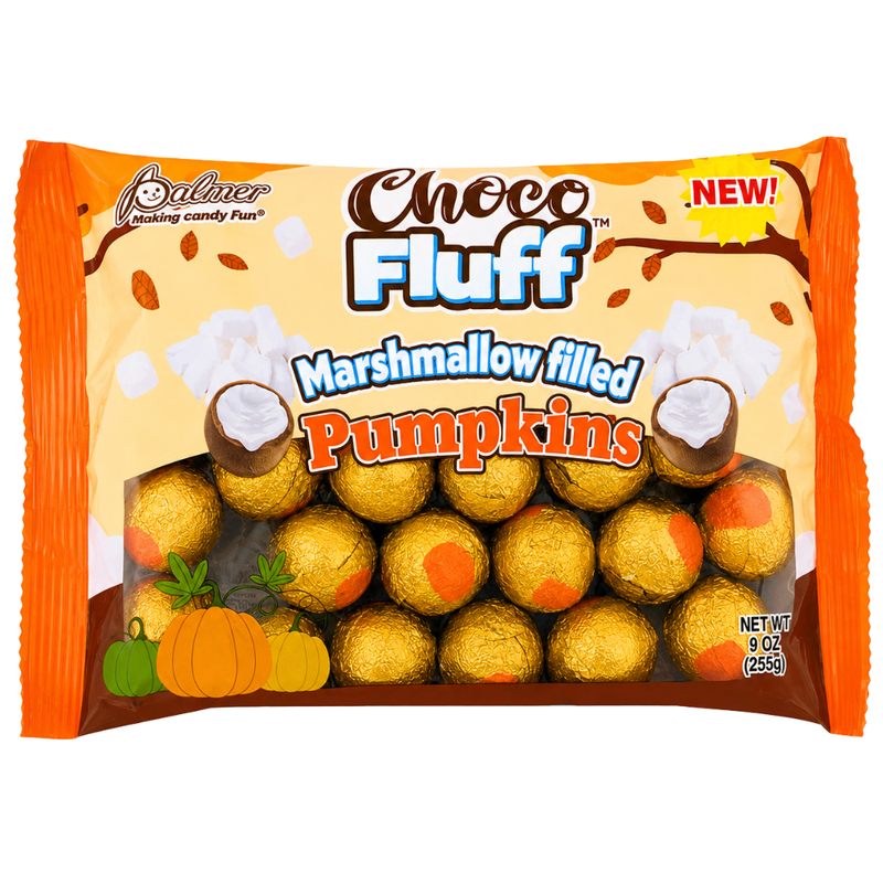 Palmer Choco Fluff Pumpkins - 9oz