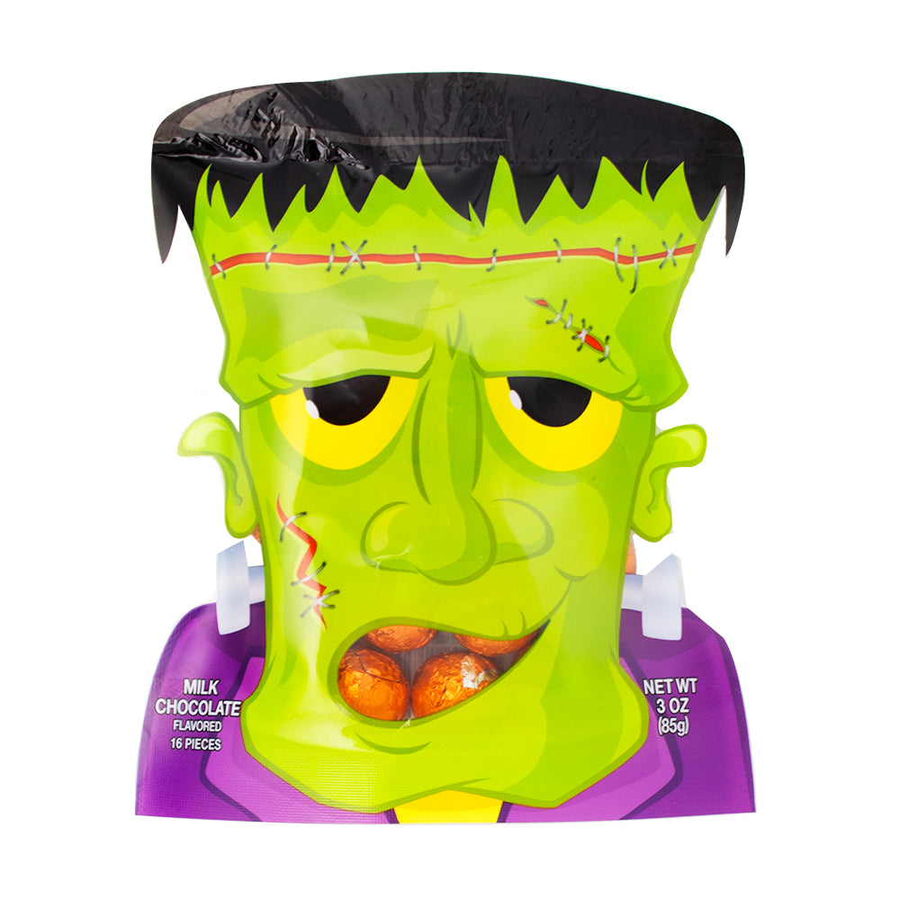 Palmer Party Pals Monster Chocolate - 3oz - Chocolate - Chocolate Balls - Palmer Party Pals - Milk Chocolate - Halloween Candy - Halloween Chocolate