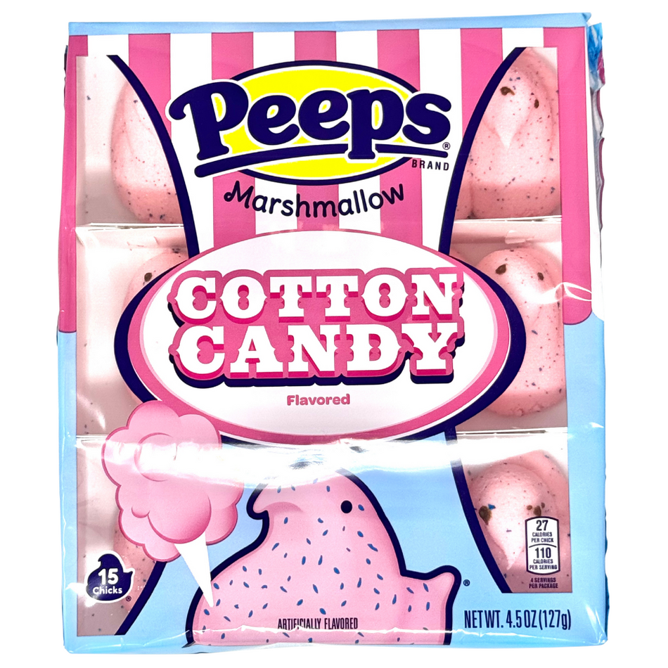 Peeps Cotton Candy - 15 Chicks - 4.5oz