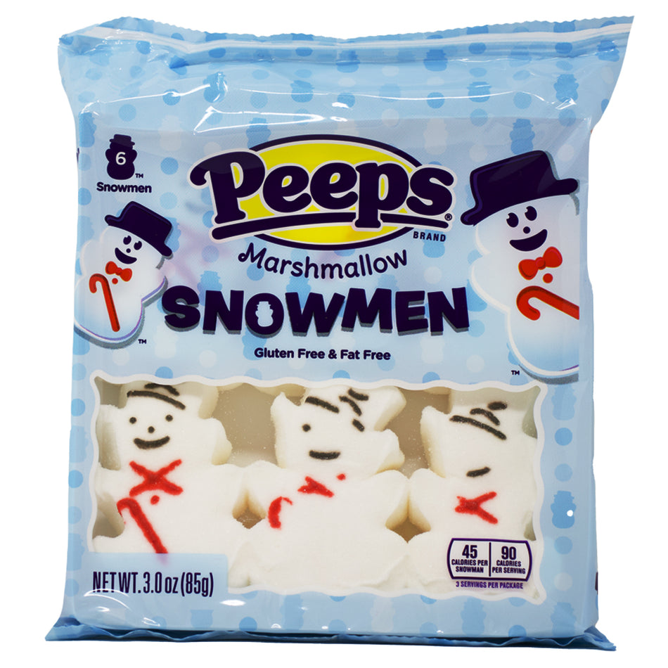 Peeps Snowmen Marshmallows - 3oz - Peeps Candy - Marshmallow Peeps - Christmas Candy - Stocking Stuffer