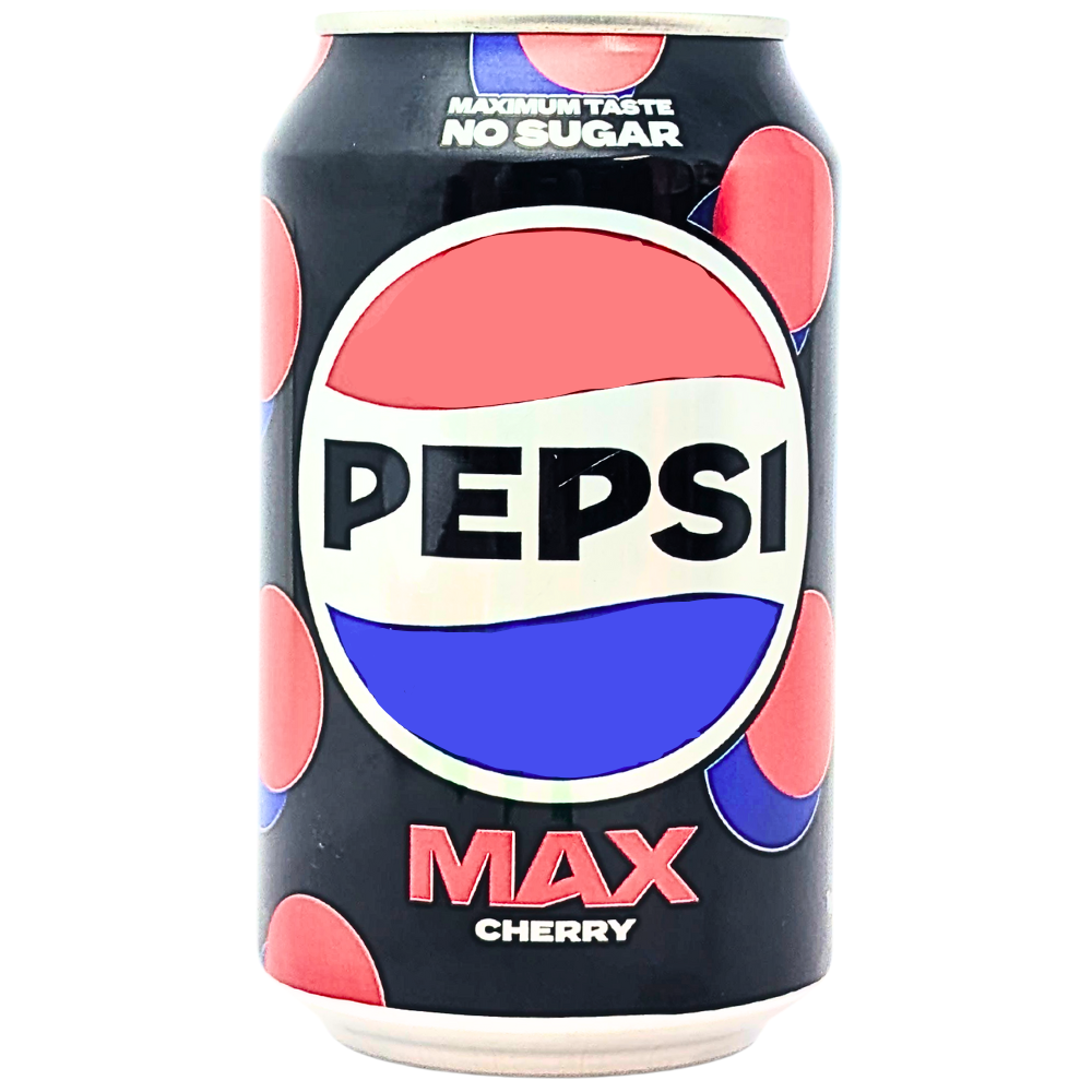 Pepsi MAX Cherry No Sugar (UK) - 330mL