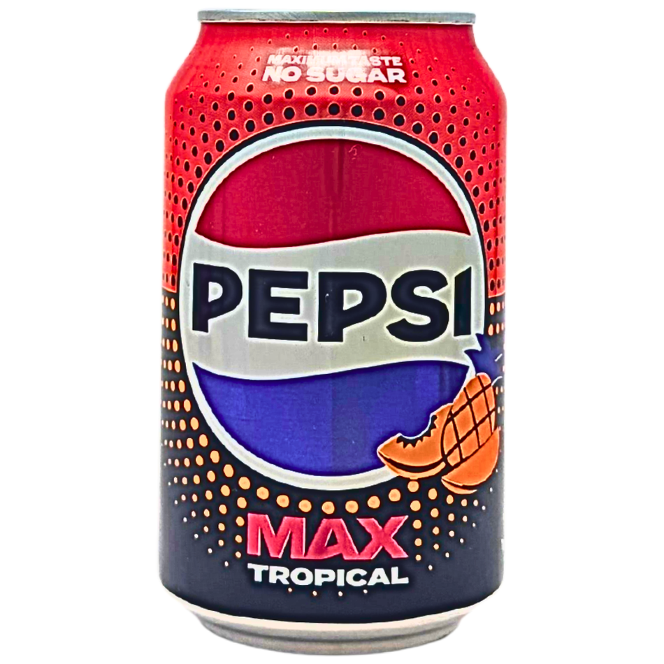 Pepsi MAX Tropical (UK) - 330mL