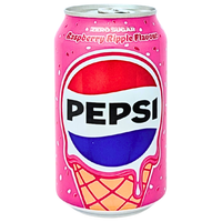 Pepsi Raspberry Ripple Zero Sugar (UK) - 330mL