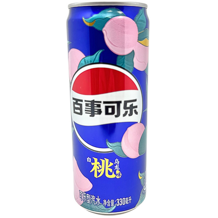 Pepsi White Peach Oolong -330mL