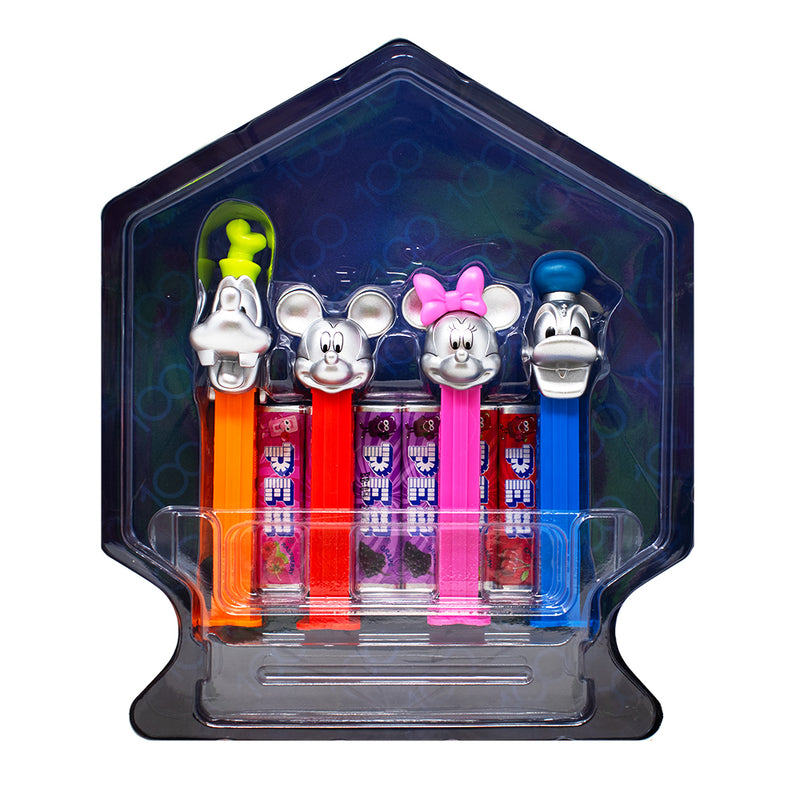 Pez Disney 100 Annniversary Gift Set 4pk - PEZ - PEZ Candy - Disney Candy - Disney Anniversary - PEZ Disney 100 Anniversary Gift Set - Disney Gift Set - Candy Disney