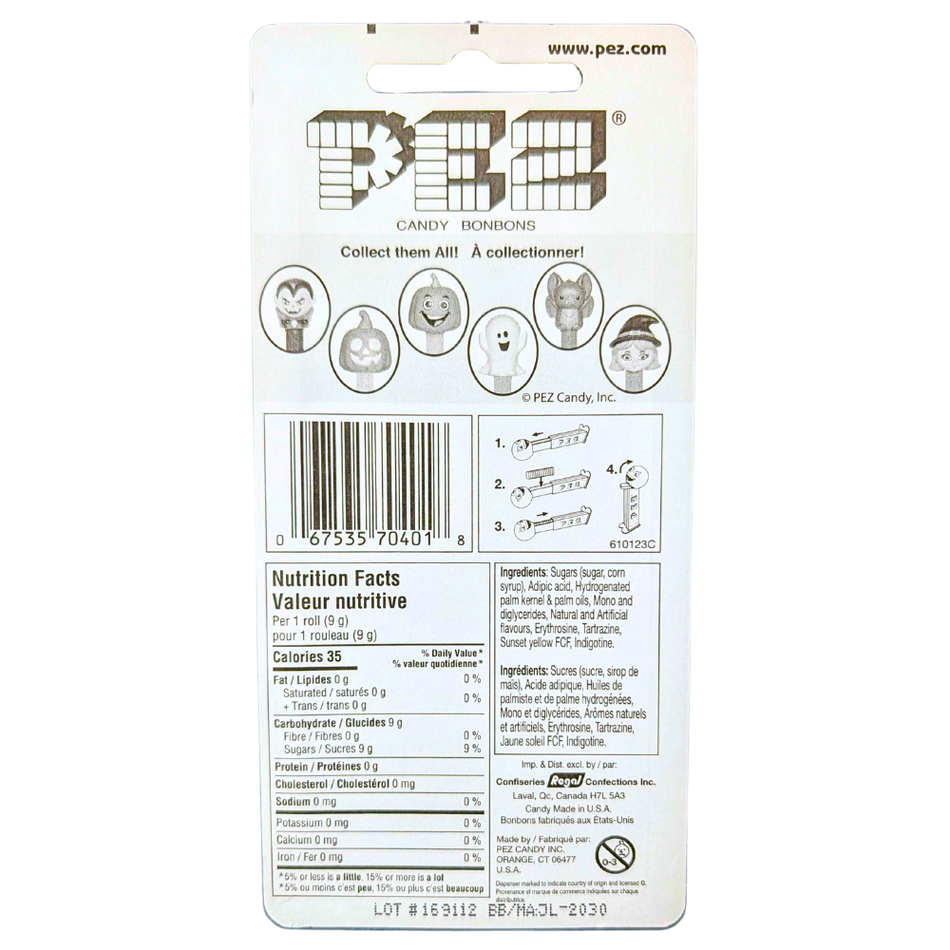 Pez Halloween Candy - 16g