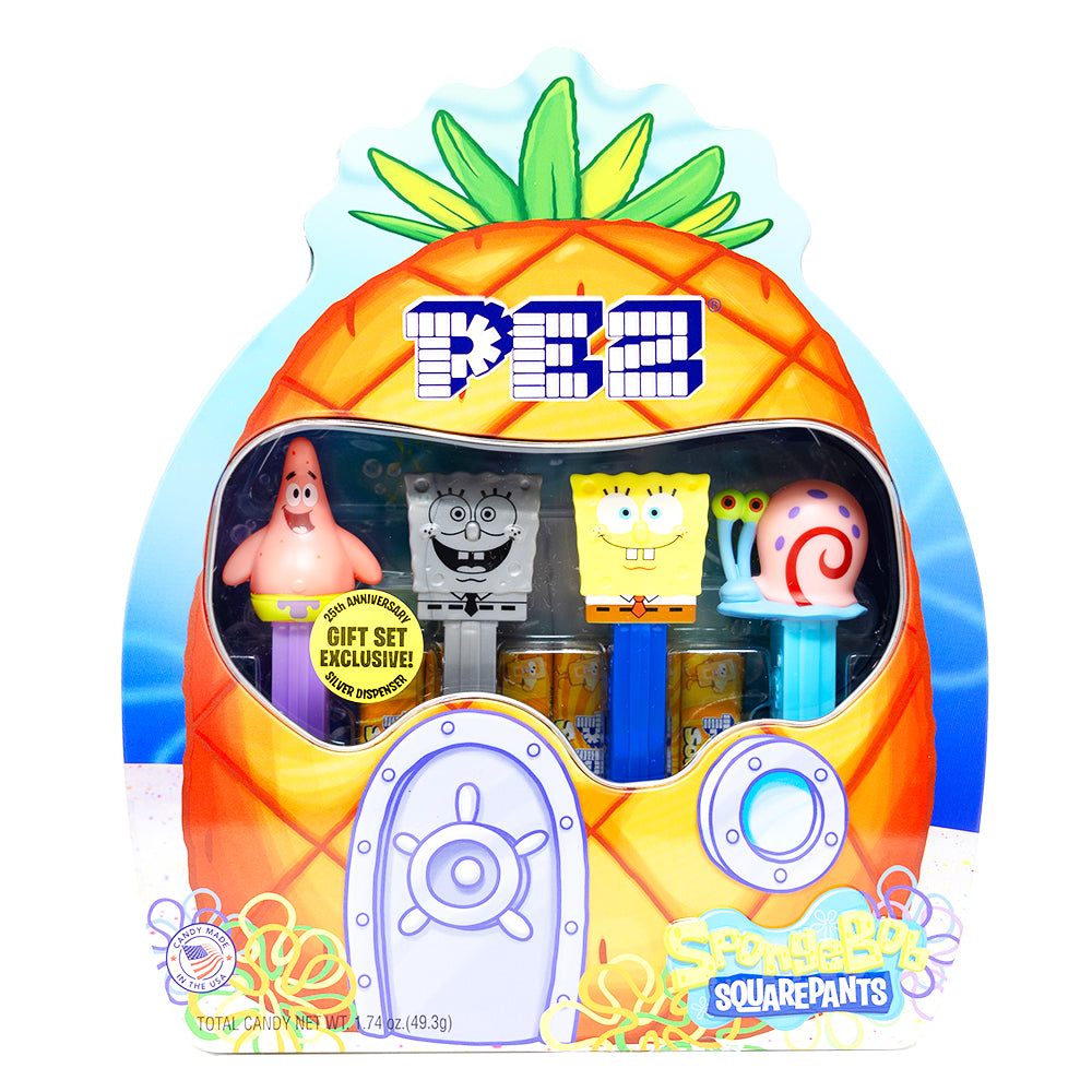 Spongebob Pez Exclusive Gift Set - 382g