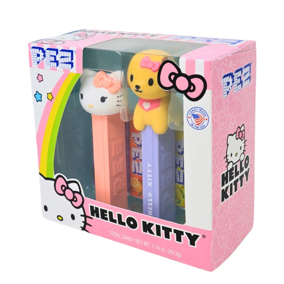 Pez Twin Pack Hello Kitty - PEZ - PEZ Candy - PEZ Dispenser - PEZ Dispensers - Candy PEZ Dispensers - PEZ Candy Dispenser - PEZ Dispenser Canada - Hello Kitty - Hello Kitty Candy