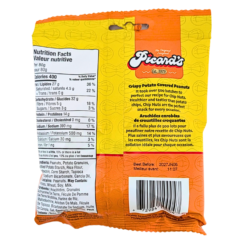 Picard's Chip Nuts Original Salted - 80g
