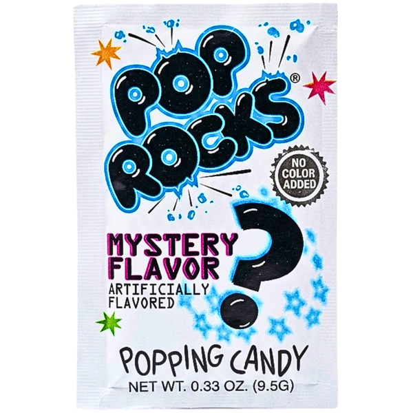 Pop Rocks Mystery Flavor Popping Candy - 9g | Candy Funhouse