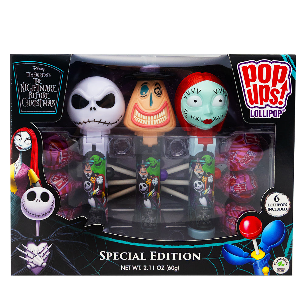 Nightmare Before Christmas Pop Ups 3pk - 2.11oz