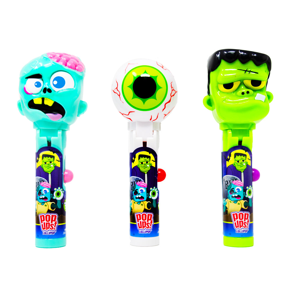 Candy Monster Mix Pop Ups! - .35oz - Pop Ups - Pop Ups Candy - Candy Toys