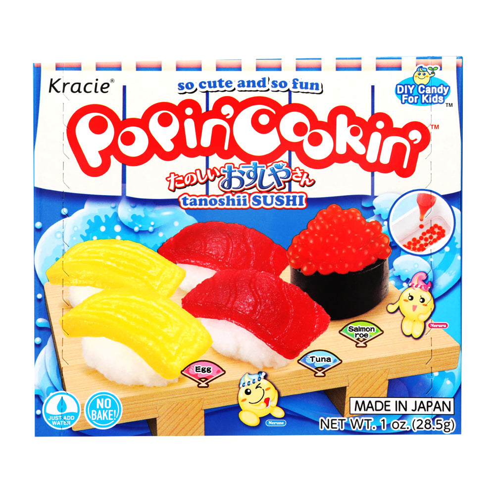 Japanese Kracie Popin' Cookin' DIY Kit - Fun Sushi Candy | Candy