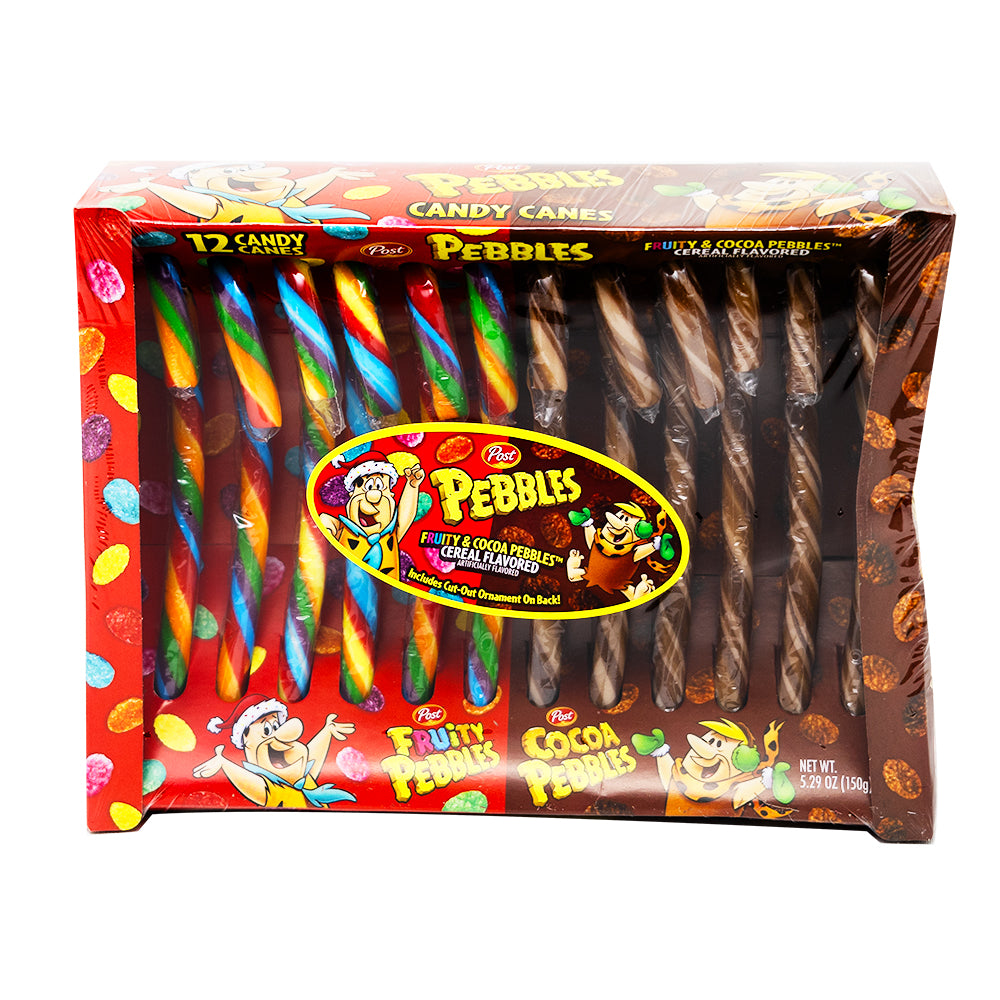 Post Pebbles Candy Canes - 12 Count