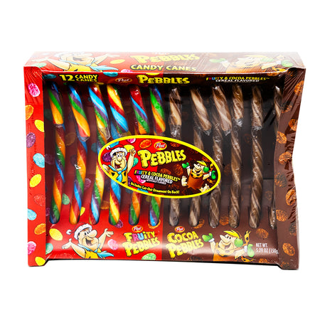 Post Pebbles Candy Canes - 12 Count