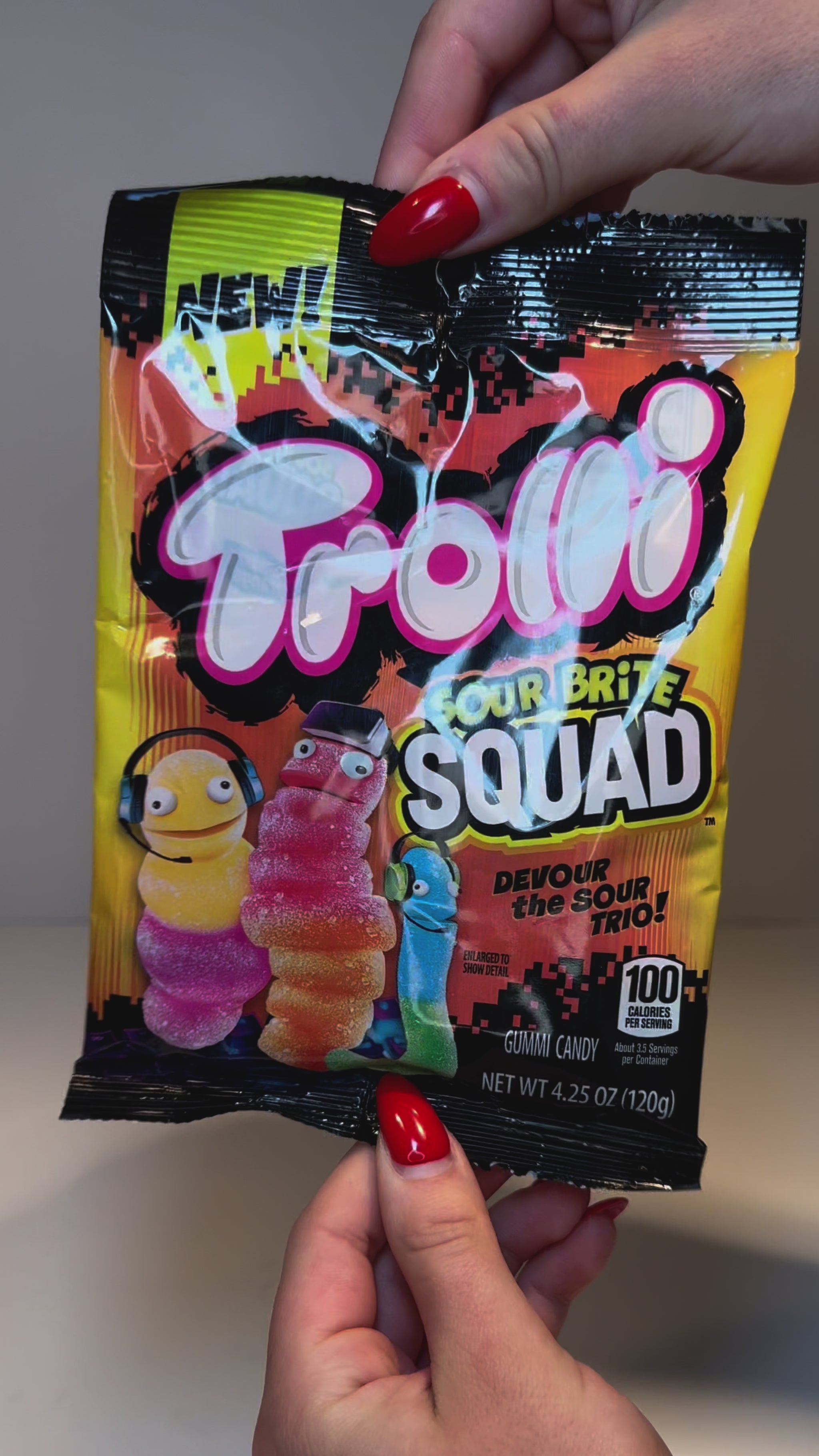 Trolli Sour Brite Squad - 4.25oz Unboxing 