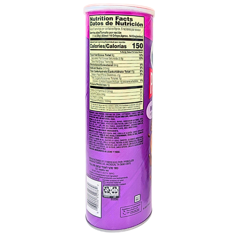 Pringles Smoky Mesquite BBQ - 5.5oz