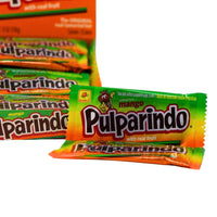 De La Rosa Pulparindo Tamarind Candy Mango - 20ct Box - Mexican Candy - Chewy Candy