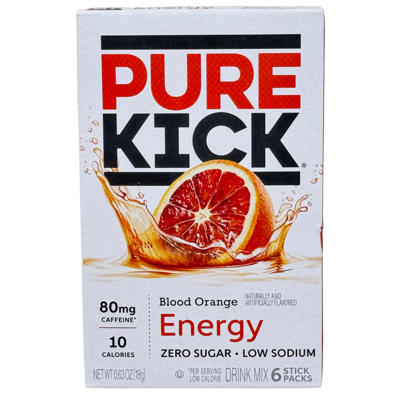 Pure Kick Energy Blood Orange Singles To Go (18g)