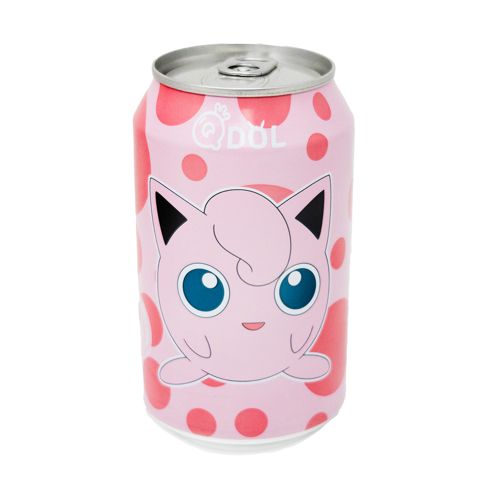 Qdol Pokemon Eevee Sparkling Drink Peach (China) - 330mL 