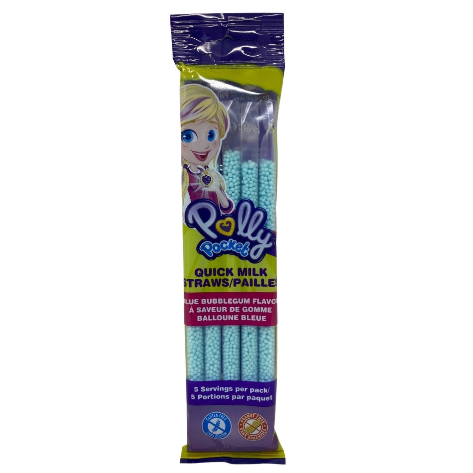 Quick Milk Magic Sipper Polly Pocket Straws - 36g **BB 2023/Aug/12**