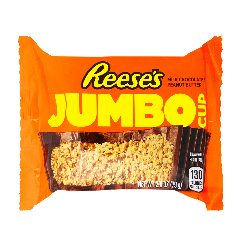 Reese's Cup Jumbo - 2.8oz - Reese’s - Reese’s Chocolate - Reese’s Peanut Butter Cups - Reese’s Jumbo Cup