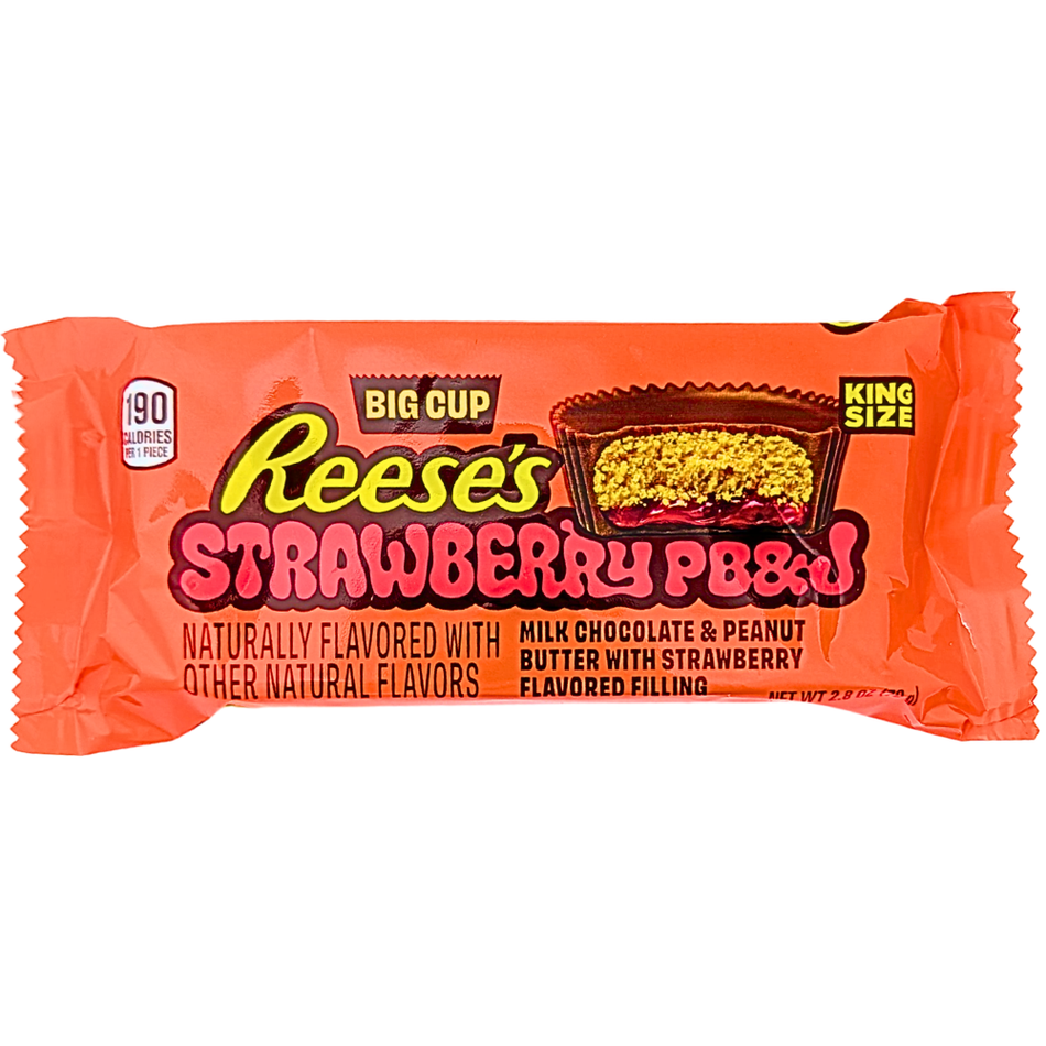 Reese's PB&J Strawberry Big Cup King Size - 2.8oz