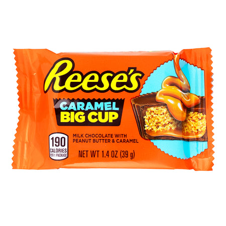 Reese's Peanut Butter Big Cup with Caramel - 1.4oz - Reese’s Peanut Butter Big Cup with Caramel - Reese’s - Reese’s Peanut Butter Cups - Caramel Reese’s