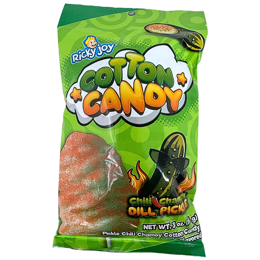 Ricky Joy Cotton Candy Chilli Chamoy Pickles - 3oz