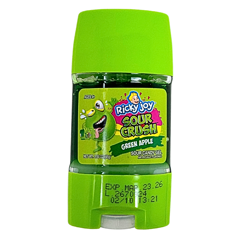 Ricky Joy Sour Crush Candy Gel Watermelon/ Green Apple - 1.59oz