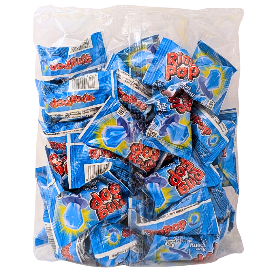 Ring Pop Colorfest Blue Raspberry 30pc - 15oz