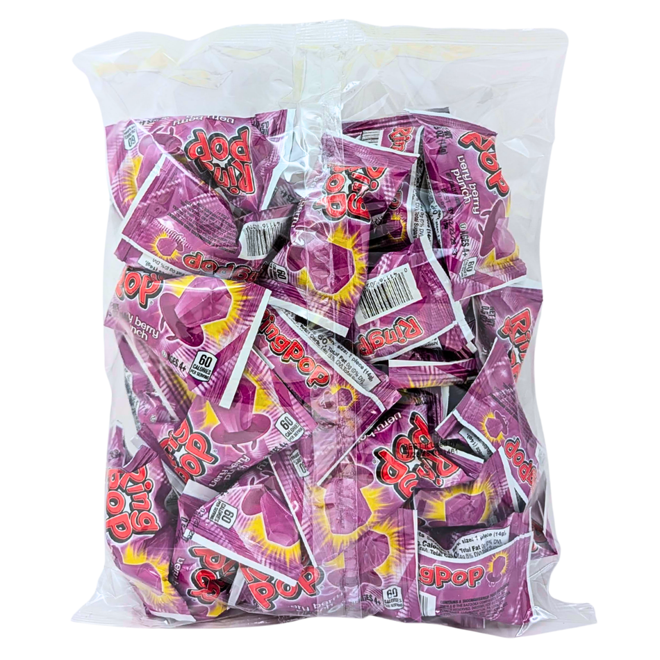 Ring Pop Colorfest Purple Very Berry Punch 30pc - 15oz