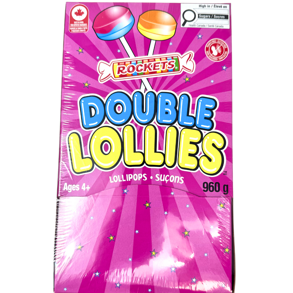 Rockets Double Lollies 120ct - 960g | Candy Funhouse – Candy Funhouse CA