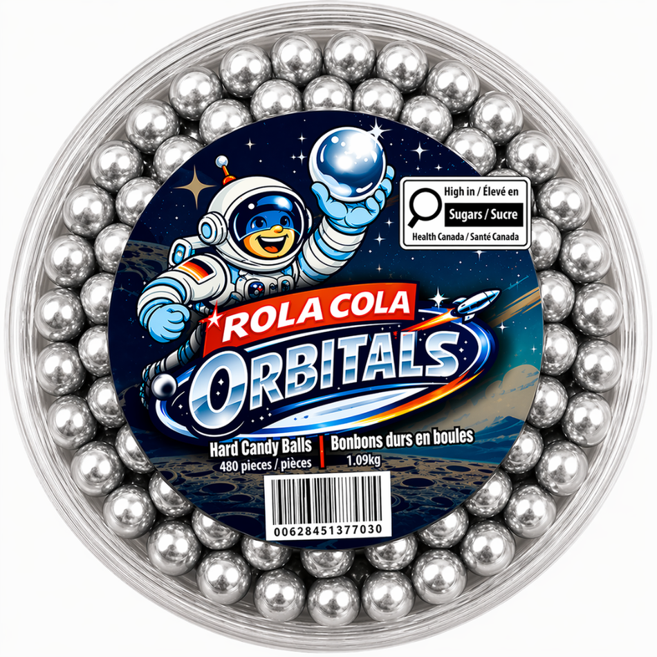 Rola Cola Orbitals Hard Candy - 1kg