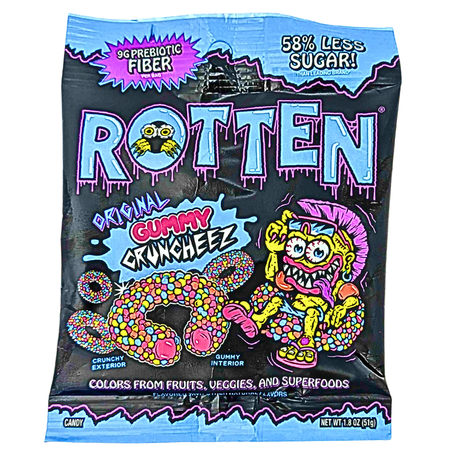 Rotten Original Gummy Cruncheez - 1.8oz
