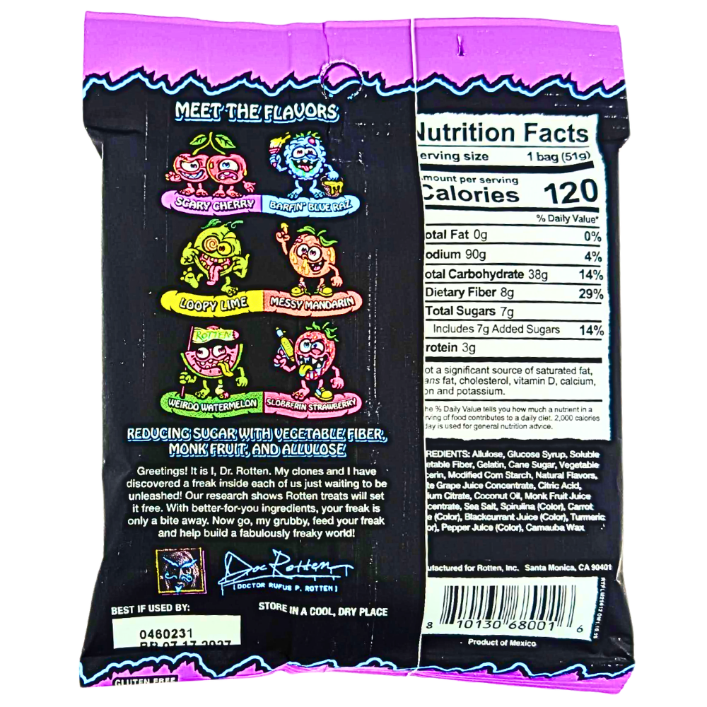 Rotten Original Gummy Worms - 1.8oz