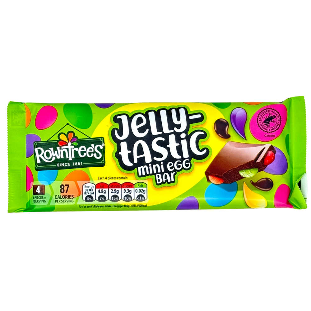 Rowntrees Jelly Tastic Mini Egg Bar (UK) - 90g