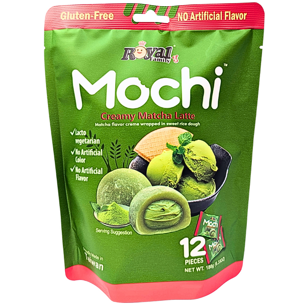 Royal Family Mochi Creamy Matcha Latte - 180g | Candy Funhouse