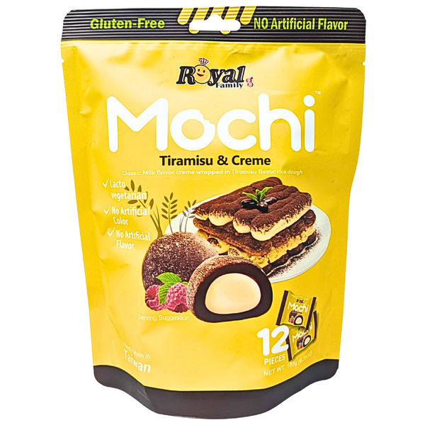 Royal Family Mochi Tiramisu & Creme - 180g | Candy Funhouse