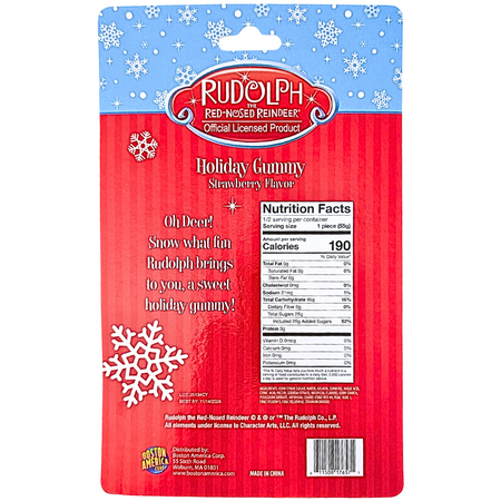 Rudolph Holiday Gummy - 110g