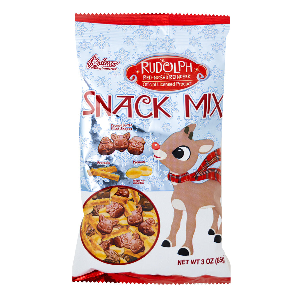 Snack Rudolf Rudolph Snack Mix - 3oz | Candy Funhouse – Candy Funhouse CA