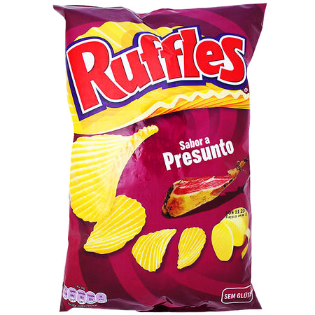 Ruffles Presunto Prosciutto (Portugal) - 150g - Ruffles - Ruffles Potato Chips - Snack - Prosciutto Chips - Portugal Chips