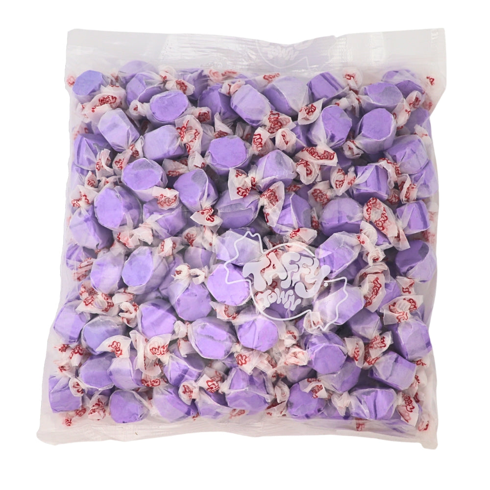 Salt Water Taffy-Grape Taffy Town 2.5lb - Blue Bulk Candy Buffet Colour_Blue Colour_Purple