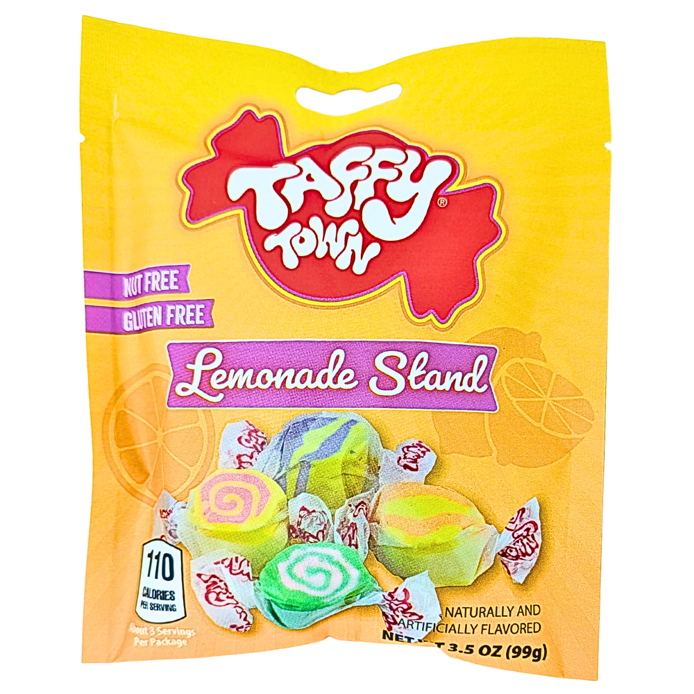 Salt Water Taffy - Lemonade Stand - 99g