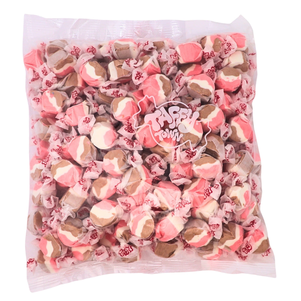 Salt Water Taffy-Neapolitan Taffy Town 3kg - Assorted Bulk Candy Buffet Colour_Assorted Gluten Free
