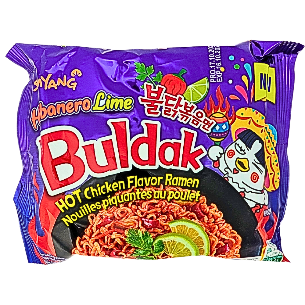 Samyang Habanero Lime Hot Chicken Buldak Ramen (Korea) - 135g