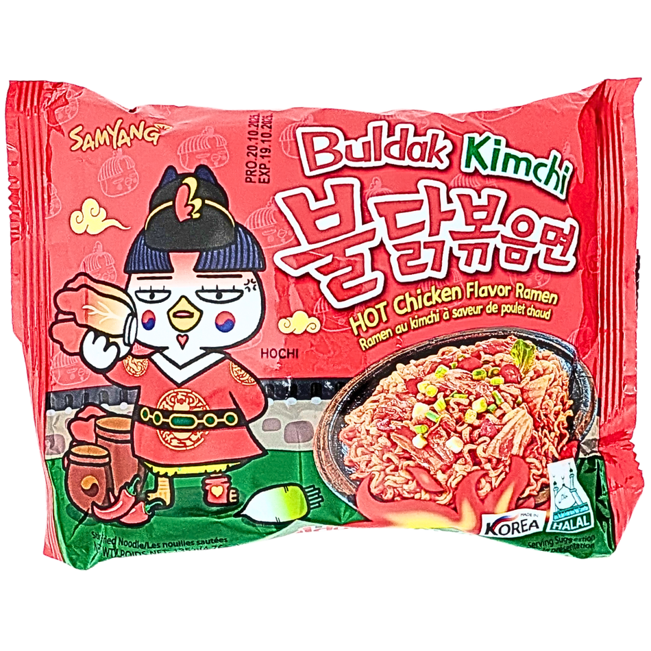 Samyang Kimchi Hot Chicken Buldak Ramen (Korea) - 135g