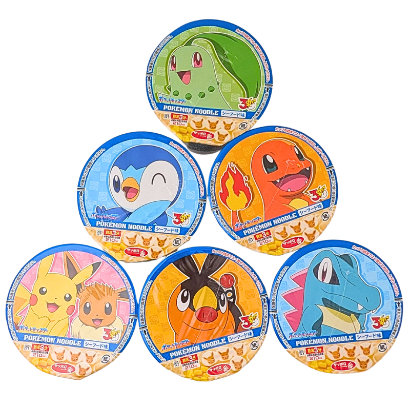 Sanyo Pokemon Ramen Seafood Flavor (Japan) - 37g