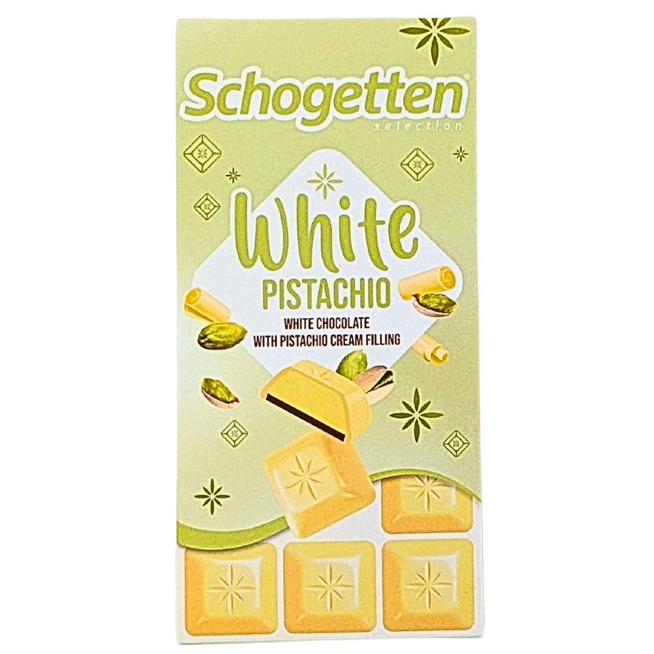 Schogetten Chocolate White Pistachio (Germany) - 100g