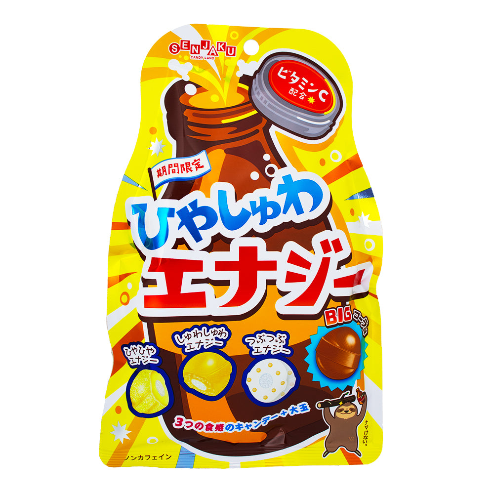 Senjakuame Honpo Energy Drink Flavoured Candy (Japan) - 75g - Japan Candy - Japanese Candy - Energy Drink - Energy Drink Candy - Flavoured Candy